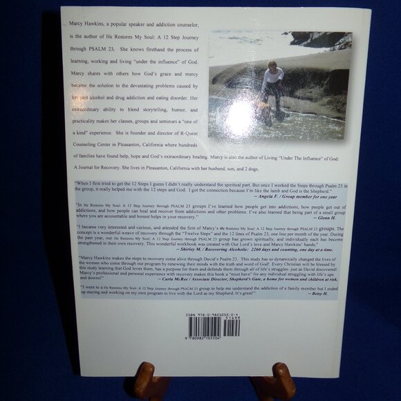 Vintage Softcover Book- He Restores My Soul: A 12 Step Journey through Psalm 23 - Picture 2 of 7